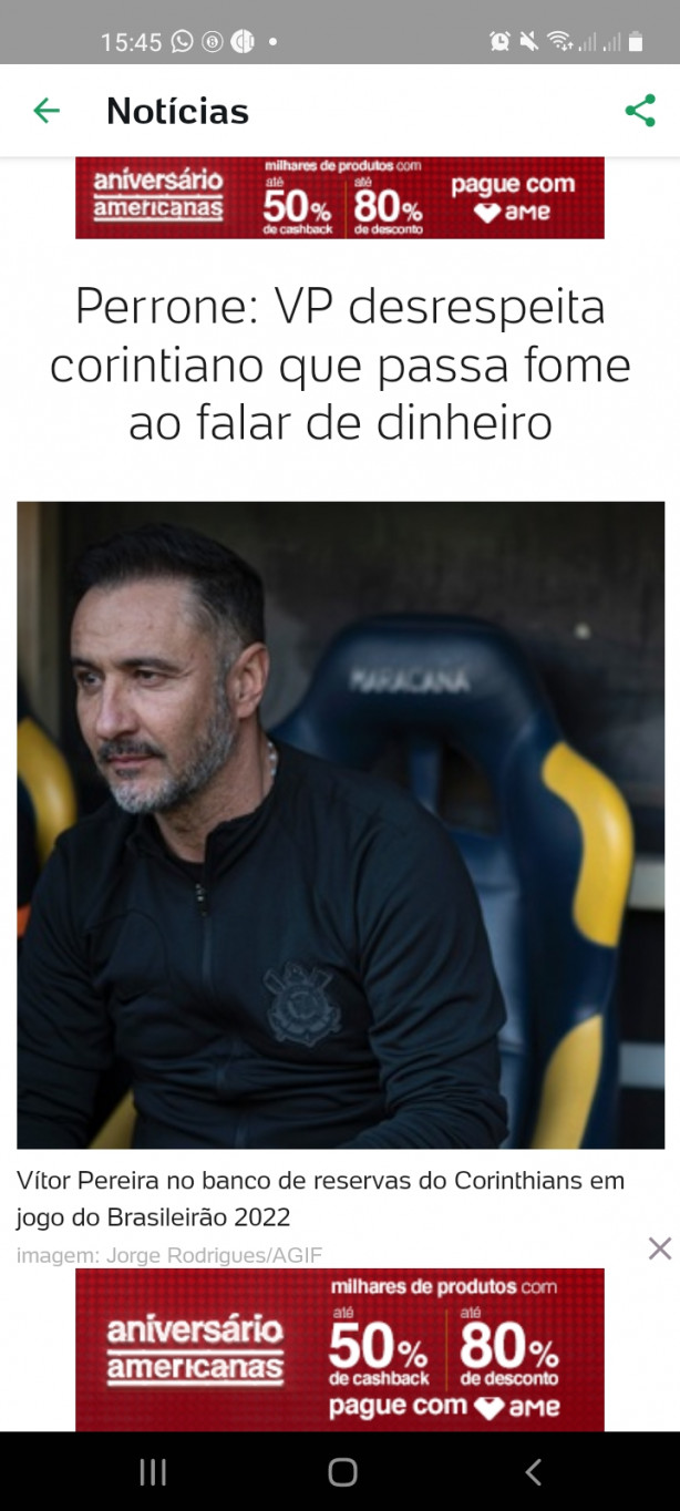 Respeito ao Vitor Pereira