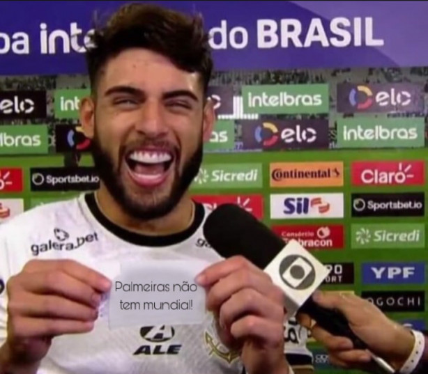 Revelado o que estava escrito no papel do Yuri Alberto