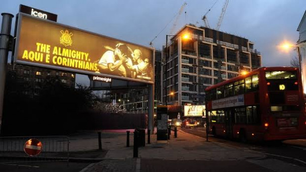 Outdoor do Corinthians em Londres!