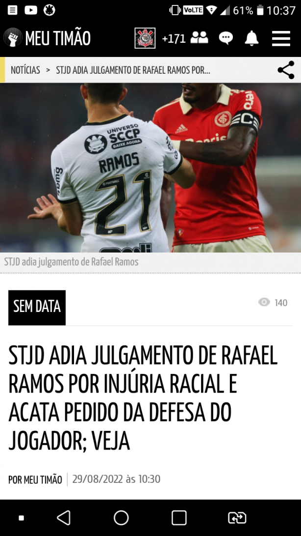 Vai adiar at� quando, STJD?