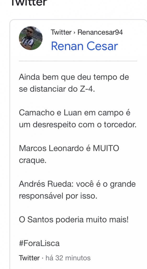 OFF - Luan j� tem � f�s � em Santos