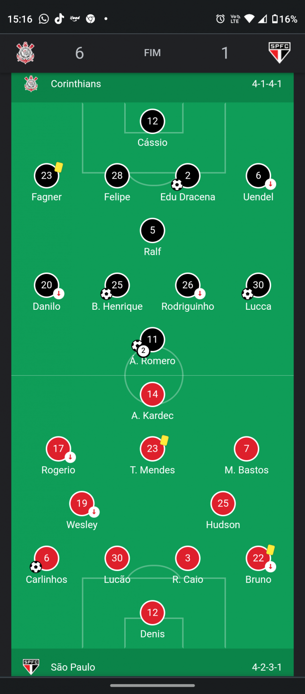 Pra quem t� reclamando da escala��o