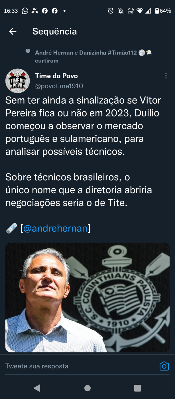 Tite ou estrangeiro - Andr� Hernan