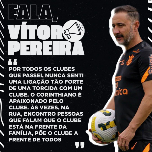 Essa fala do Vitor Pereira  forte!