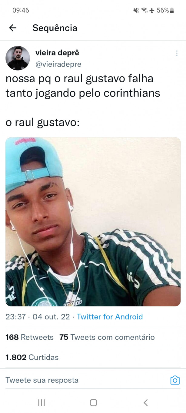Raul Gustavo palmeirense?