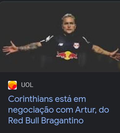 Artur do RB Bragantino