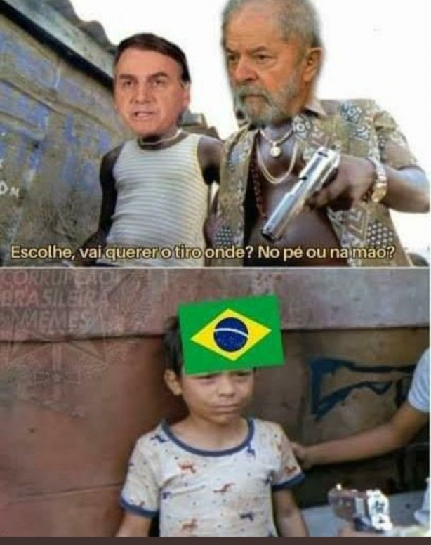 Pra mim a elei��o foi assim!