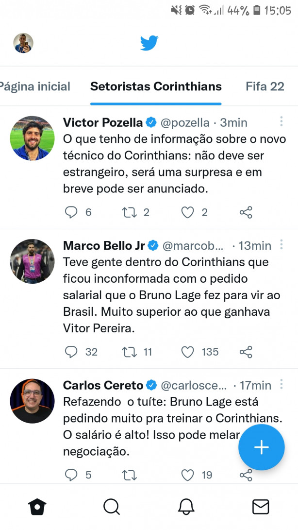 Informacao diferente sobre o t&eacute;cnico, segundo Pozella