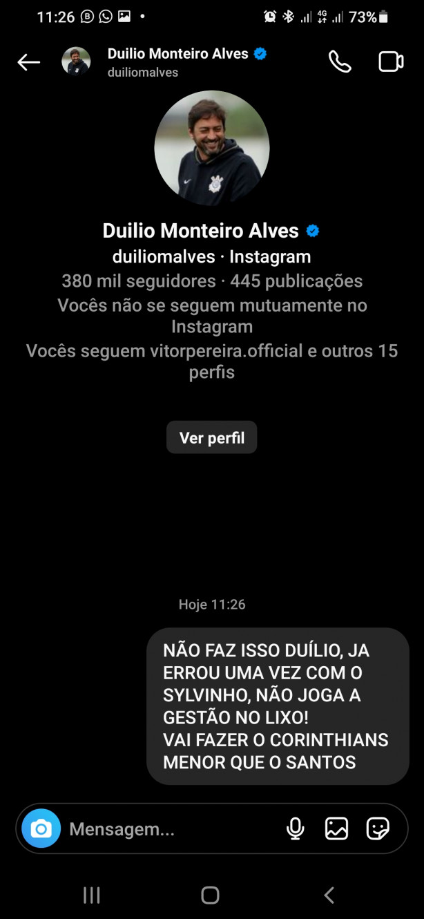 Eles querem 2017, mas prevejo 2007