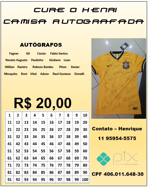Camiseta Autografada
