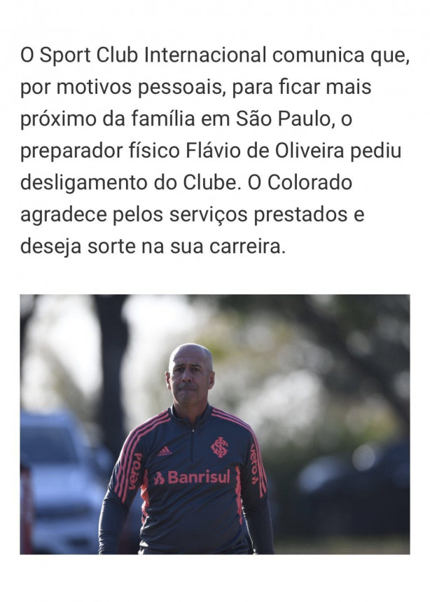 Flvio de Oliveira de volta ao Corinthians