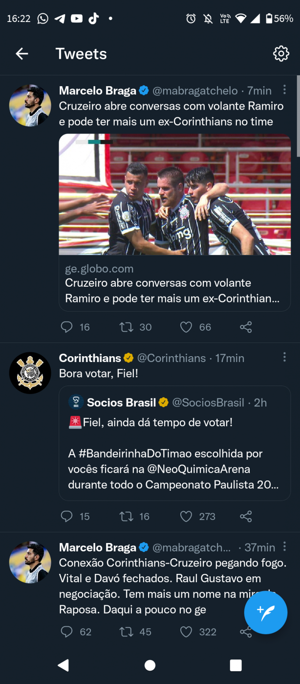 Ramiro no Cruzeiro