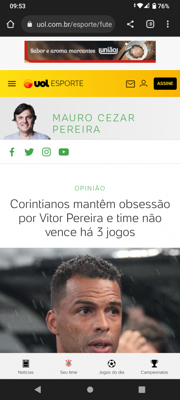 Esse cara pensa no Corinthians 24 hrs por dia!