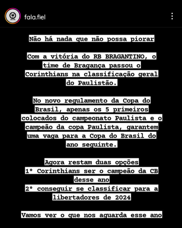 Pior pode comprometer ano que vem tamb�m.