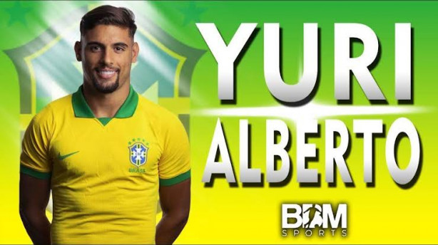 Yuri Alberto na Sele��o