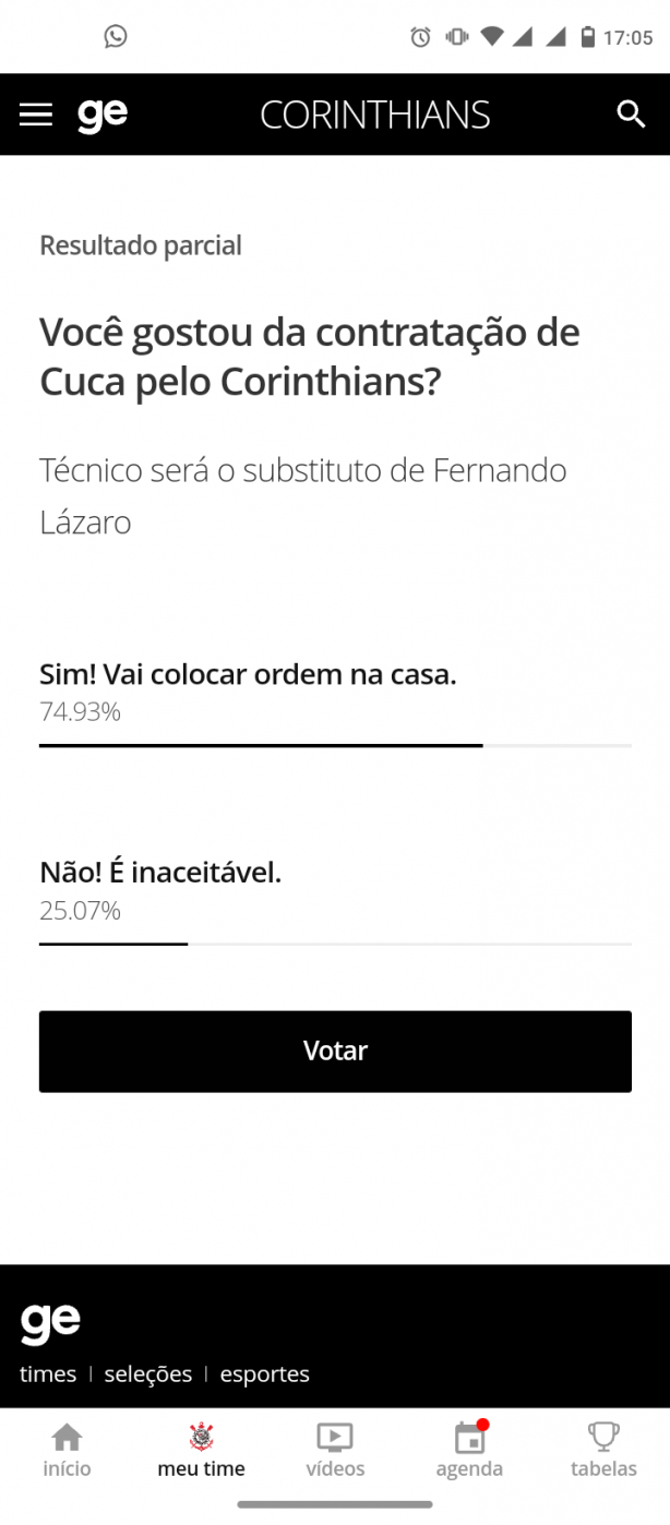 S� para pensarmos!