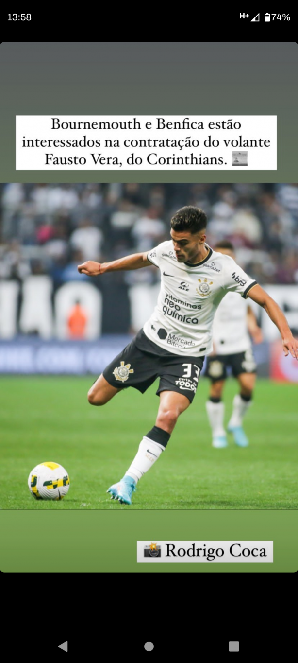 Fausto vera pode estar de sa�da...