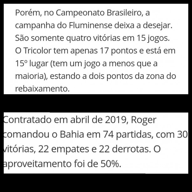 Roger Machado aproveitamento
