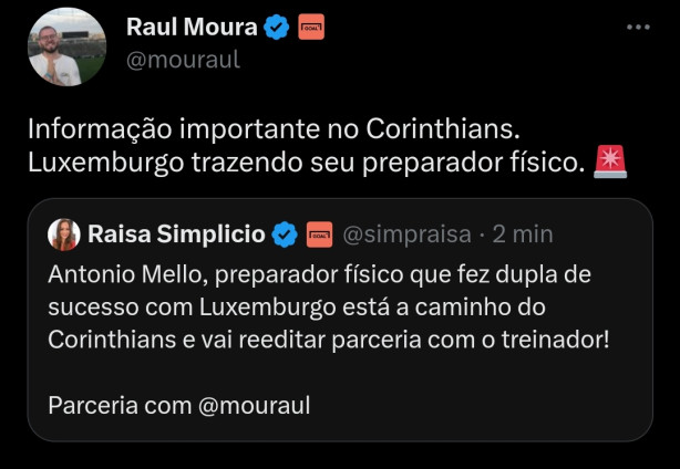 Novo preparador f�sico vindo a�!