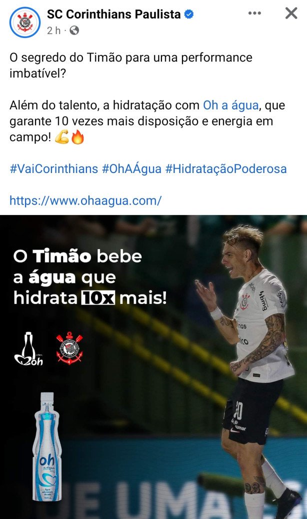 Olhem e avaliem esse an�ncio na p�gina oficial do clube...