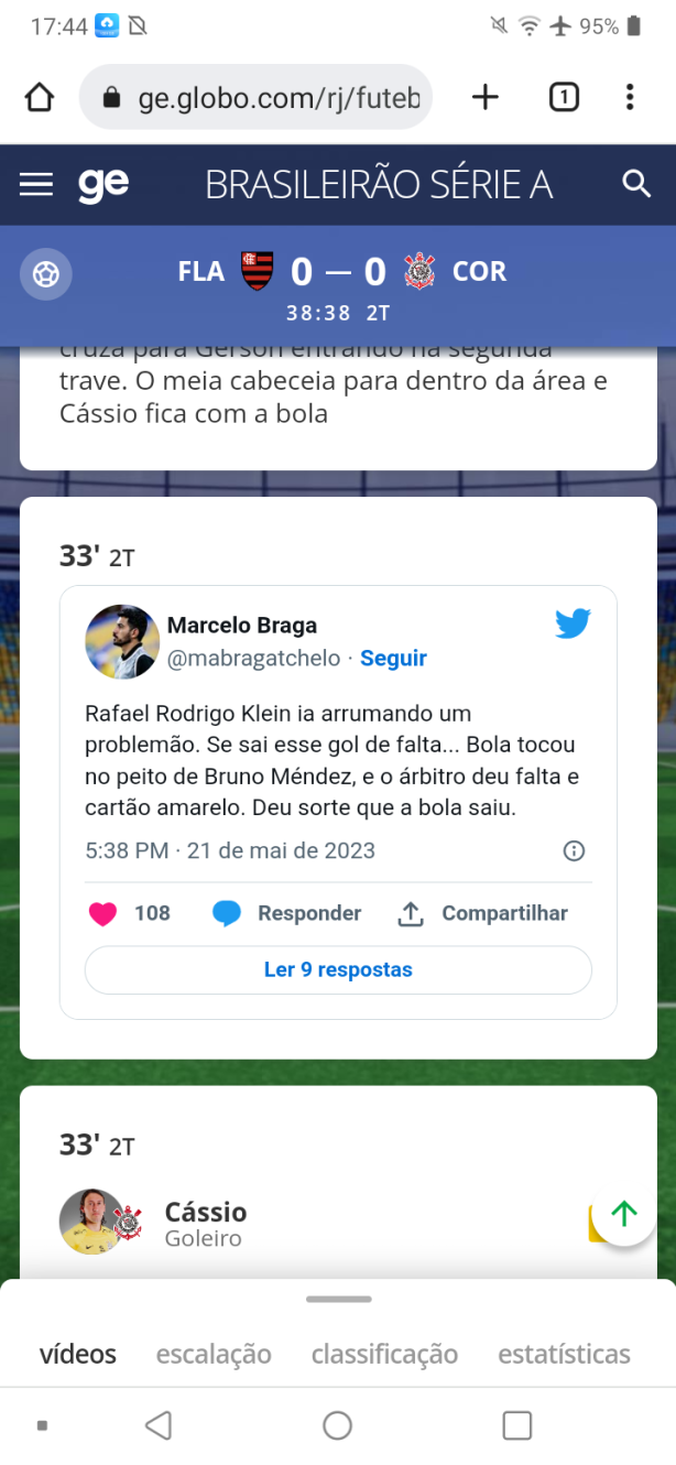 Varmengo n�o � ajudado pela arbitragem mesmo