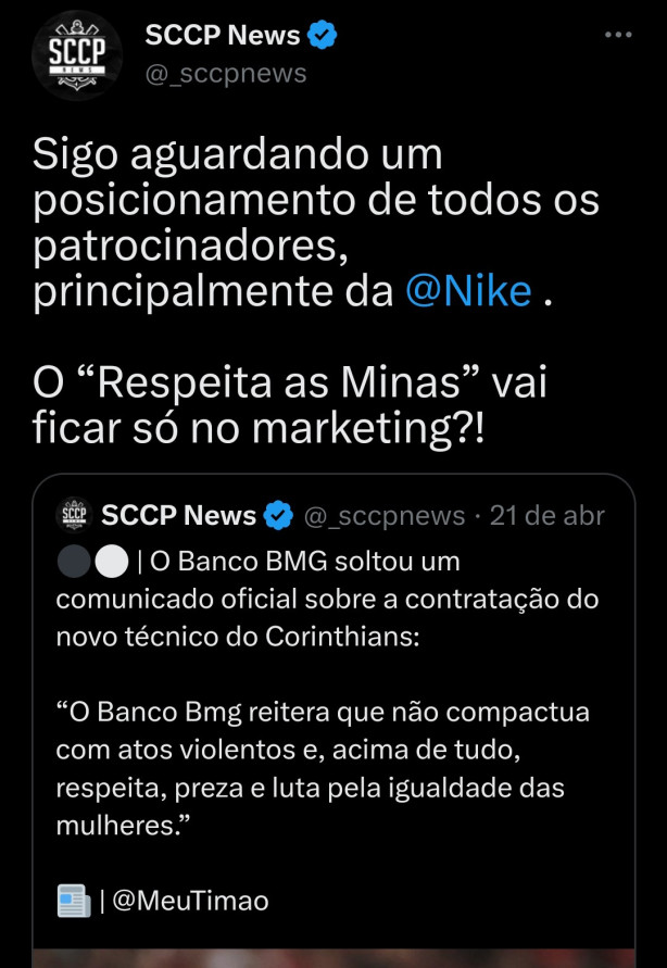 SCCP News on X: ⚫️⚪️  Já virou até clichê, mas, pelo 11º ano