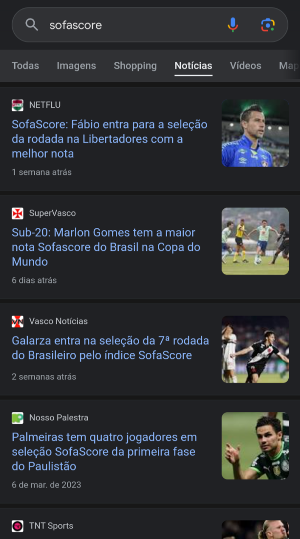 Corinthians e sofascore..uma parceria que poderia dar certo?