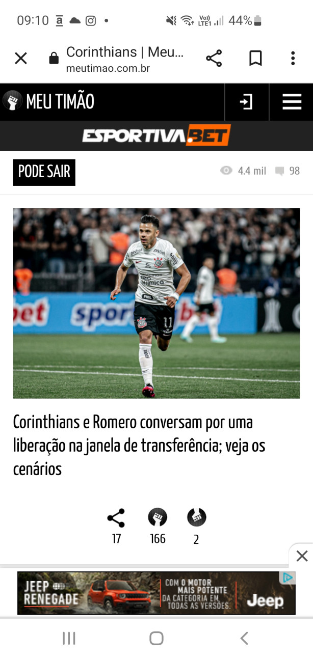 Come�ar o s�bado com uma not�cia dessas...
