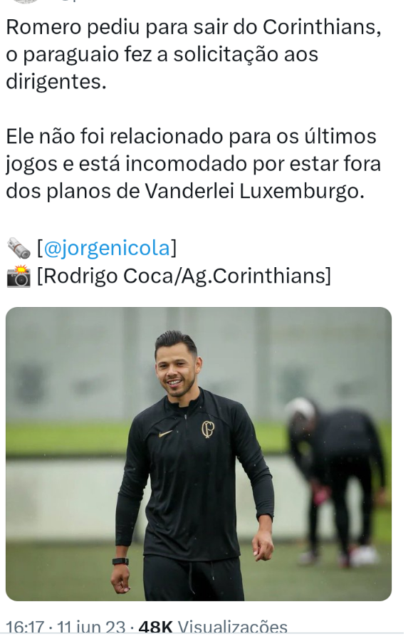Atitude bacana no Romero
