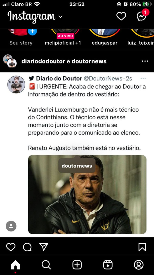 Parece que o Luxemburgo j� era