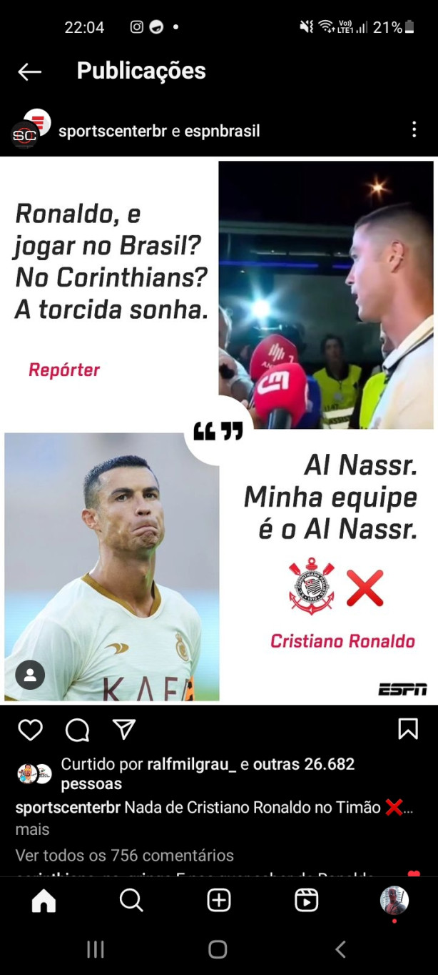 Cristiano Ronaldo? Para perguntas fáceis respostas simples