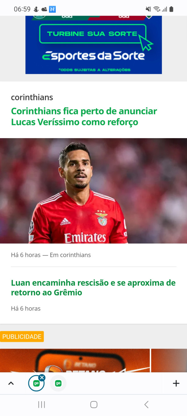 N�o estou acreditando