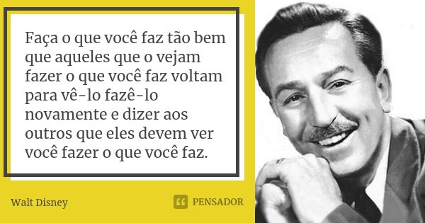 Walter disney?