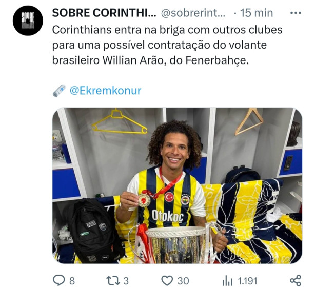 William Ar�o t� vindo a�