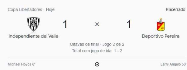 Time do Vitor Pereira acaba de eliminar o Dell Valle