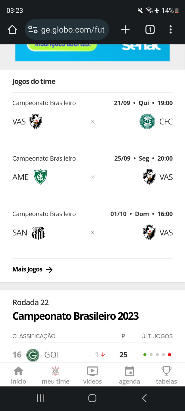 Olhem os 9 próximos jogos do Corinthians, só olhem!