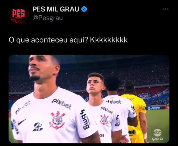 Uma imagem que define o Corinthians dentro de campo