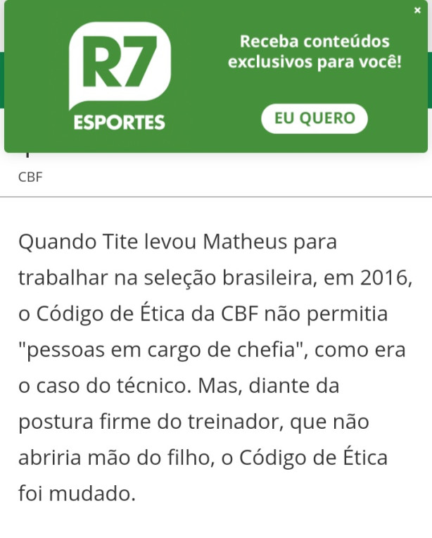 Tite, o �ticoz�o