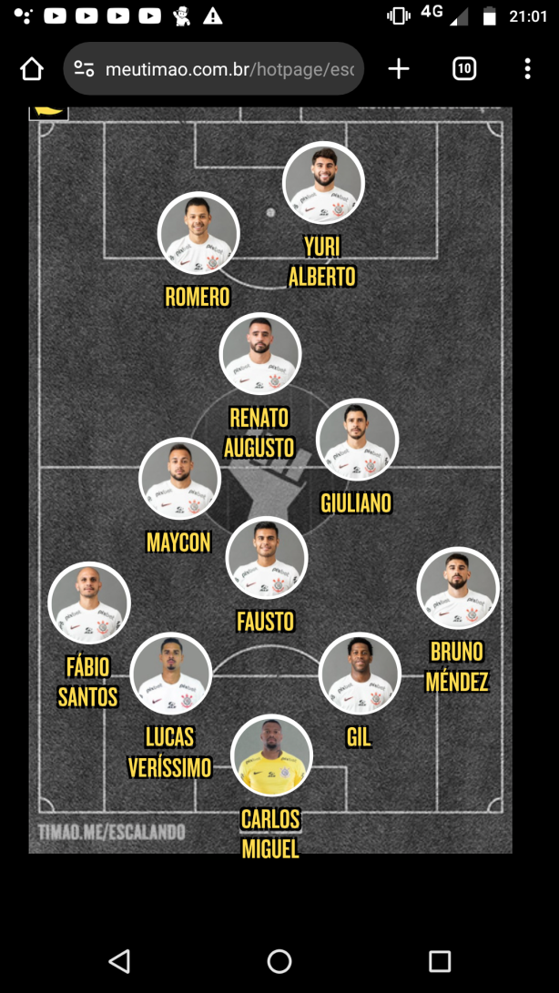 Escala��o pra pegar o Galo J�!