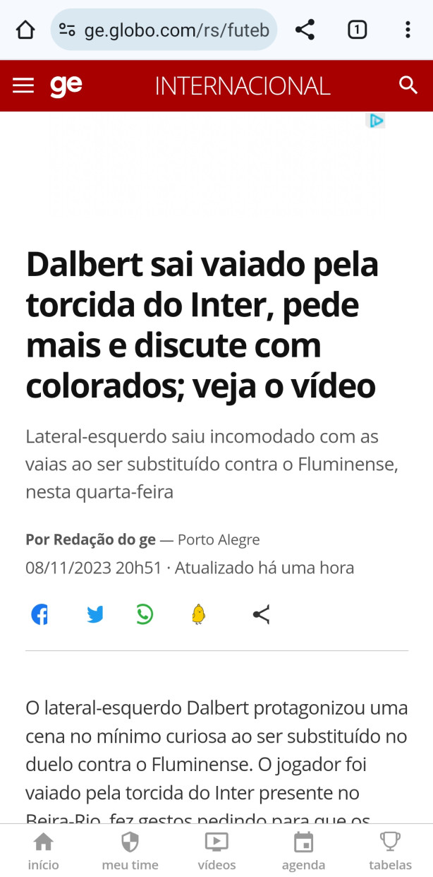 Pediram aqui