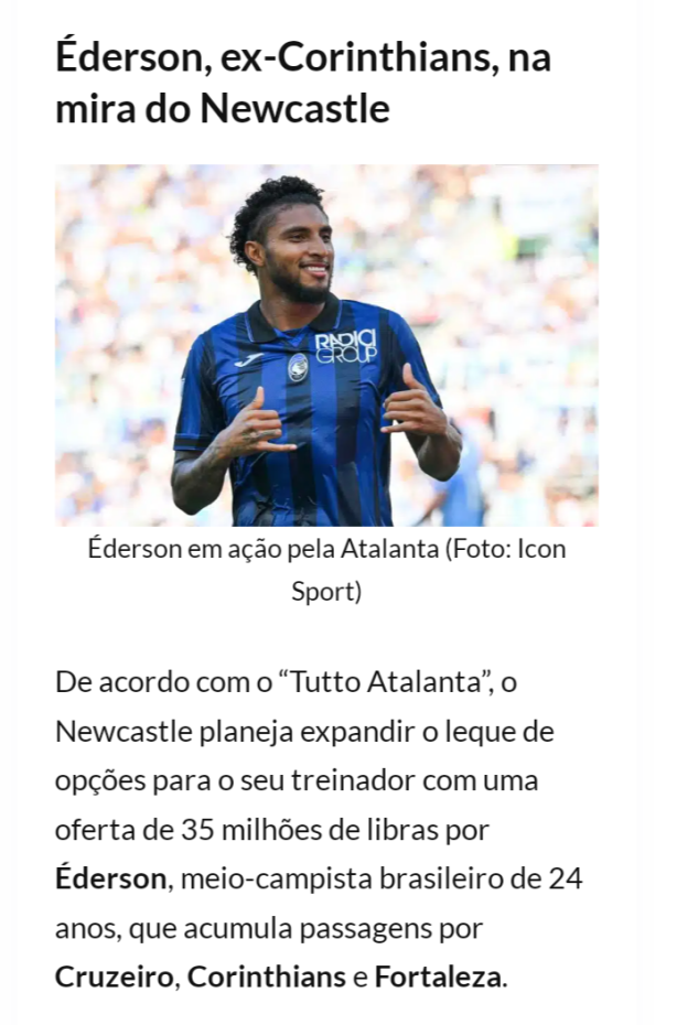 Ex Corinthians � cotado em neg�cio de 35 milh�es de libras na Inglaterra