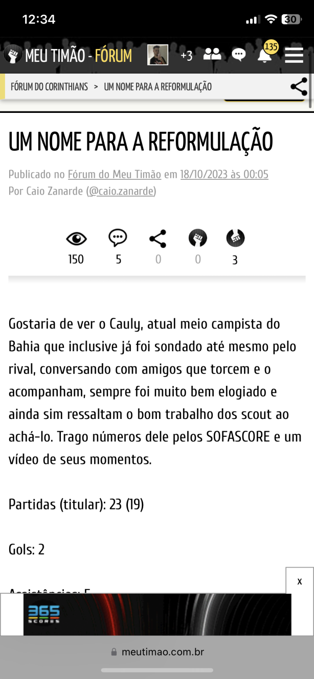 Quando falei negativaram