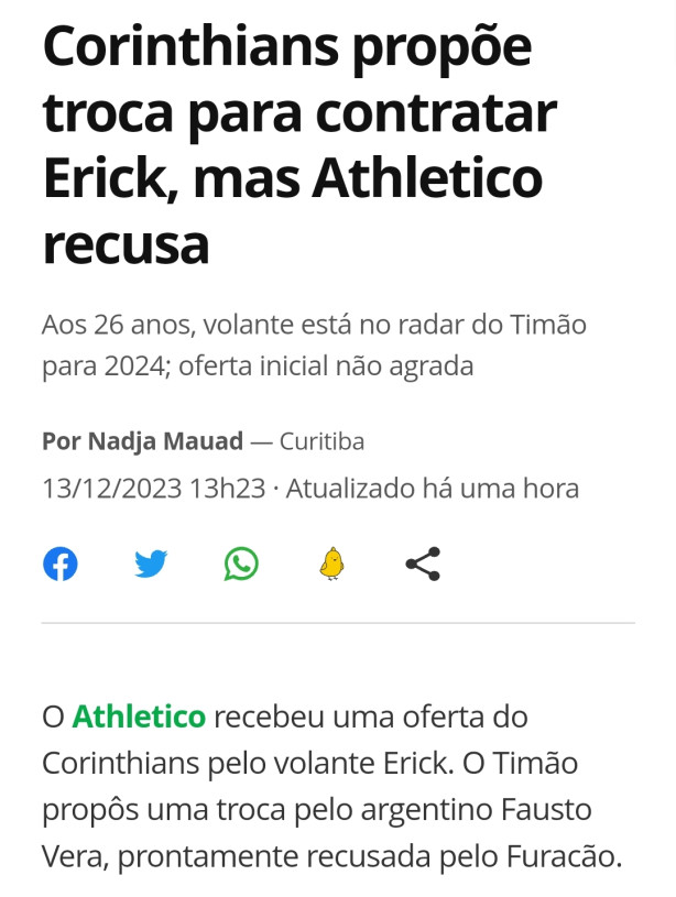Neg�cios envolvendo Fausto Vera