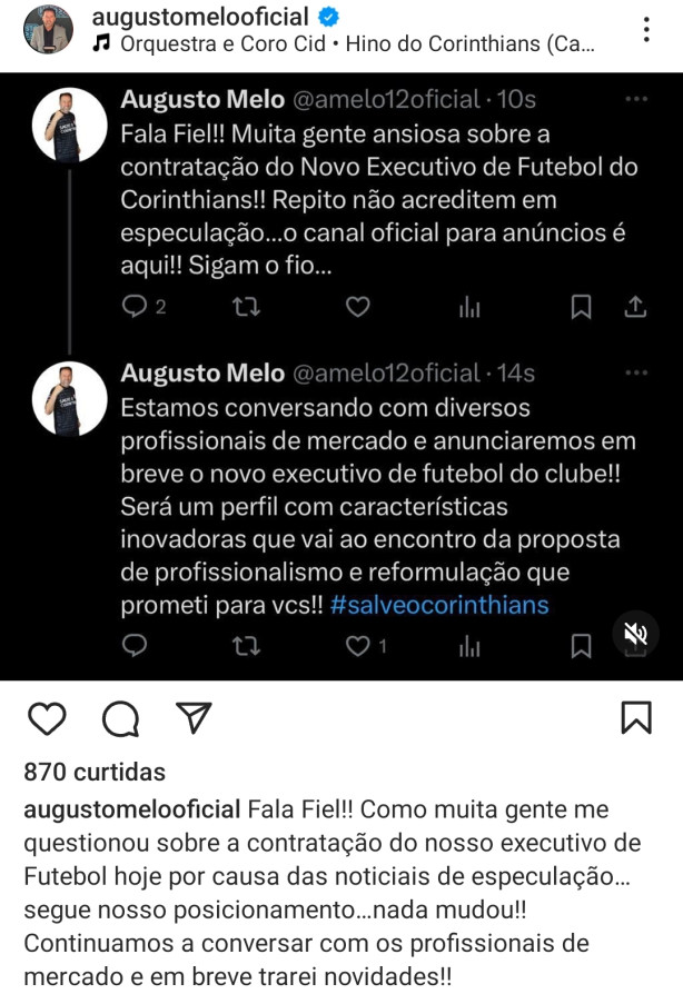 informa��o oficial!