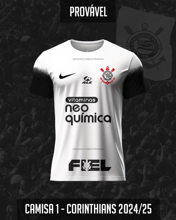 Provvel camisa do Corinthians 24/25