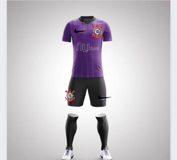 Terceira camisa em homenagem ao nubank