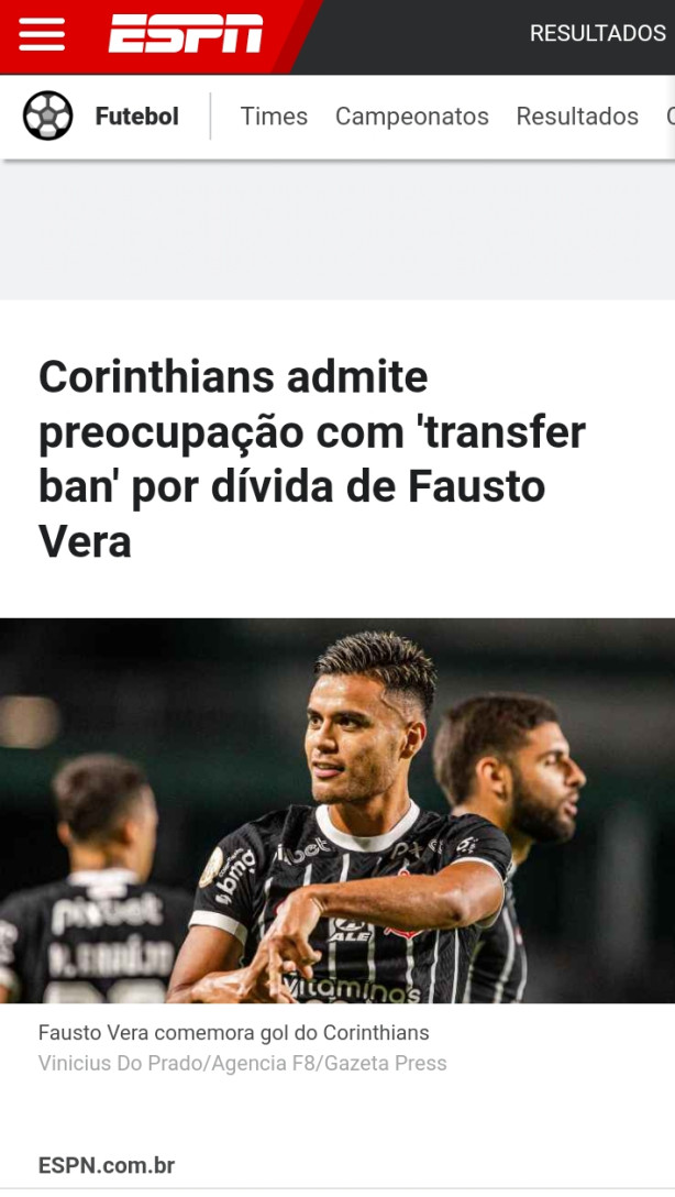 Corinthians - Resultados - ESPN (BR)