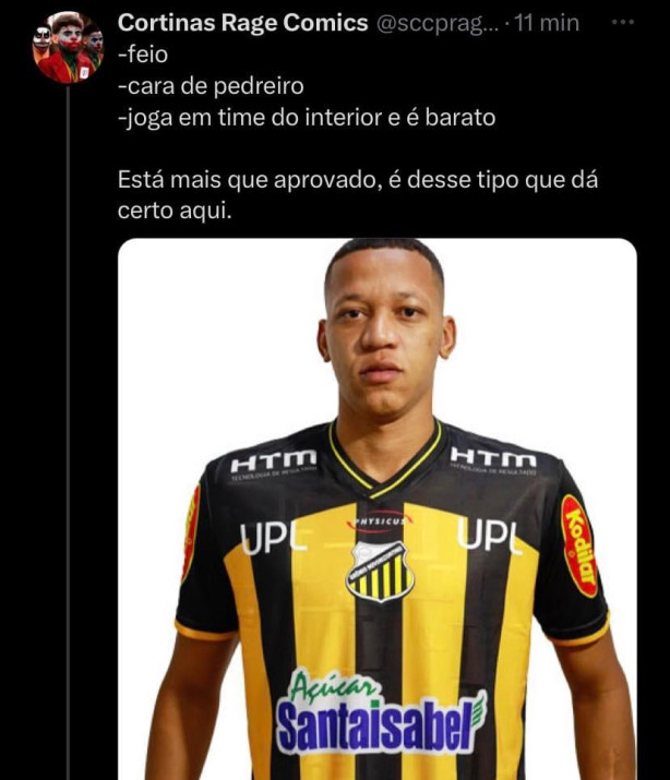 Esse � o tipo de refor�o que da certo no Corinthians