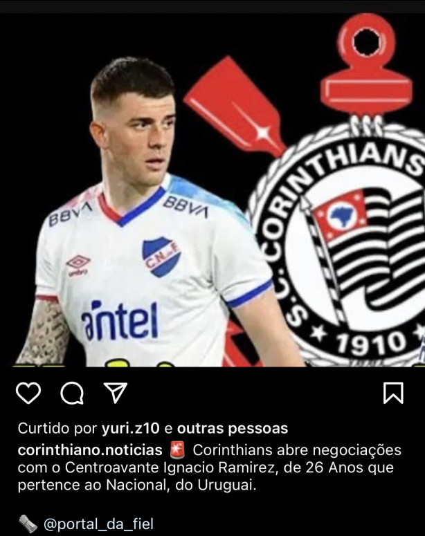Corinthians abre negociaes com Igncio Ramirez
