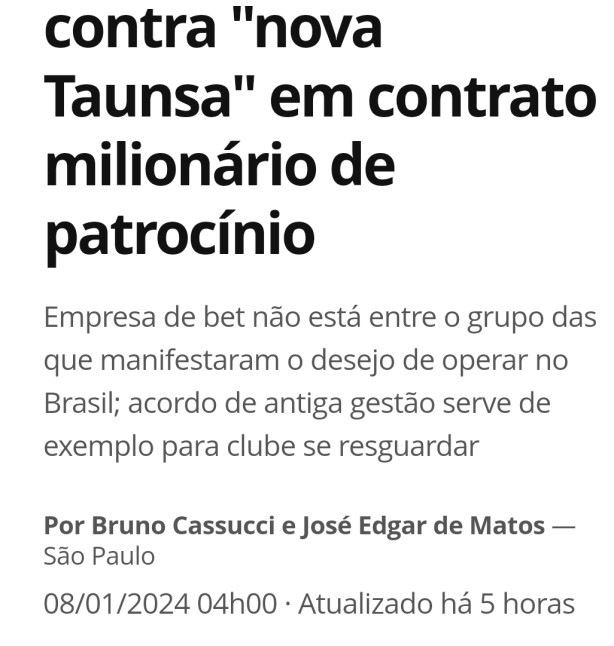 A Globo no acredita no patrocnio kkkkkkkkkkk